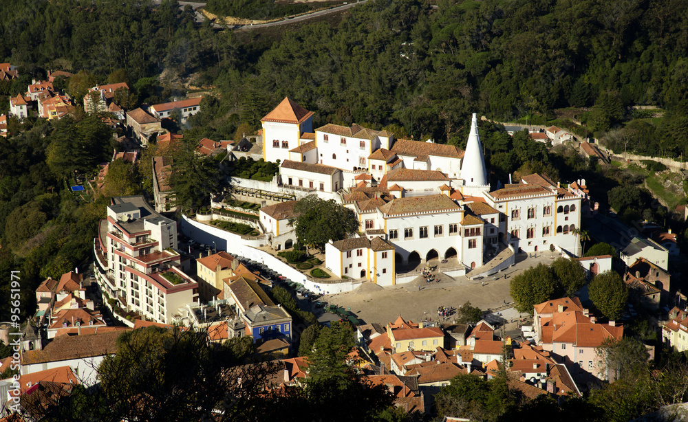 National palace in Sintra Portugal