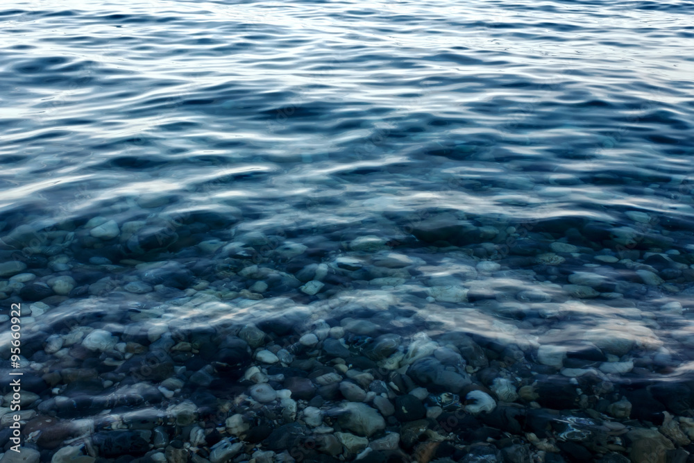 Close-up of sea surface Close-up of sea surface