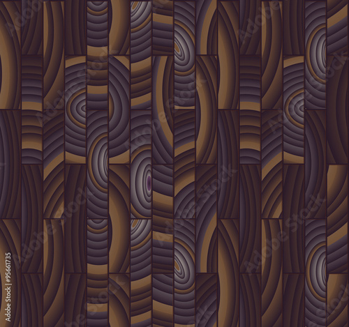 Seamless pattern. Wood parquet texture. Wooden background. Vector illustration