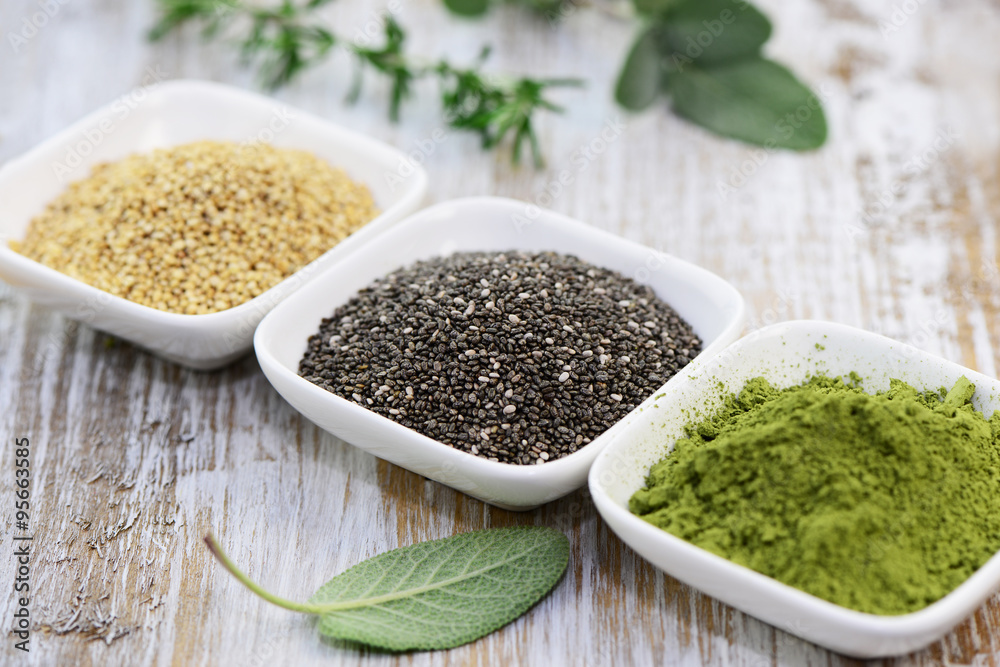 Chia,Matcha,Quinoa Chia,Matcha,Quinoa