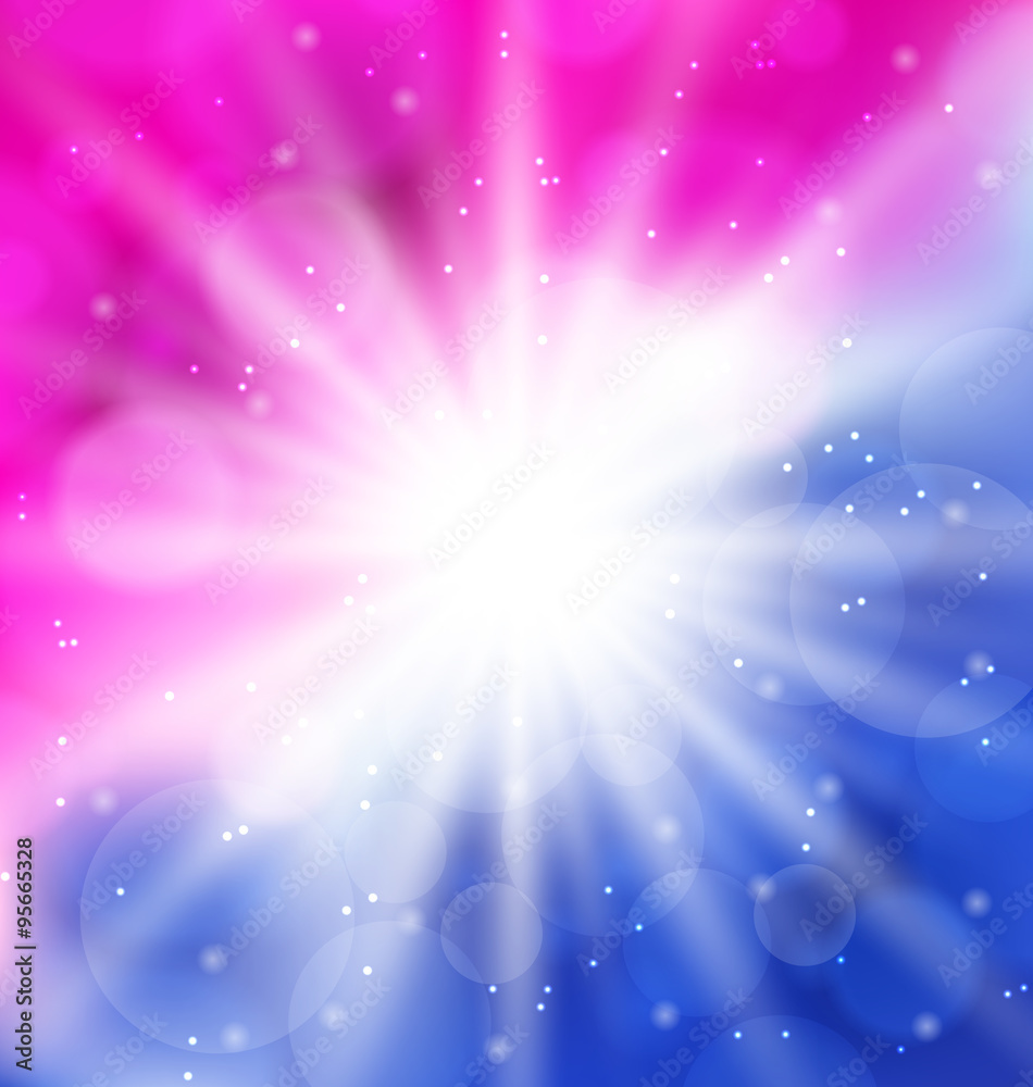 Fototapeta premium Abstract background with lens flare