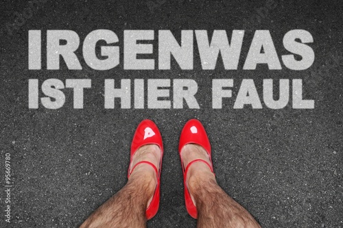 Canvastavla th high heels irgendwas ist hier faul I