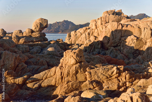 Sardinien - Steinformation bei Torre di Bari photo