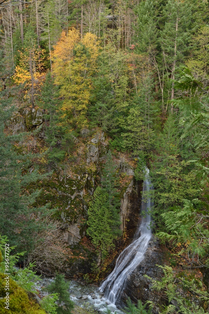 Gorge Creek Falls near Marblemount, North Cascades Highway Gorge Creek Falls near Marblemount, North Cascades Highway