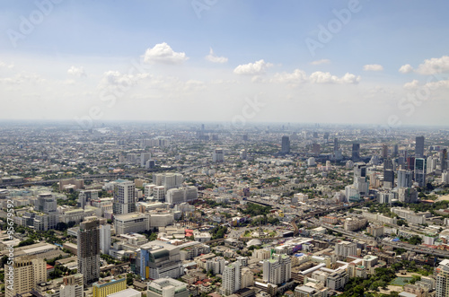 bangkok view from baiyoke tower II on 3 July 2014 BANGKOK