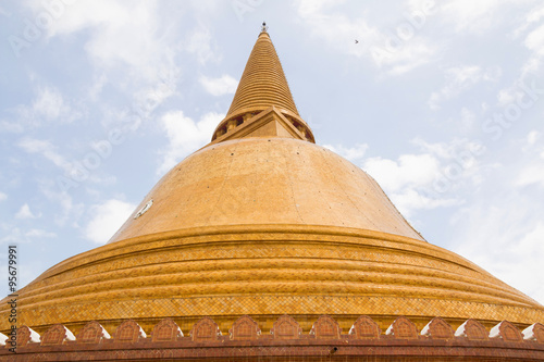 Phra Pathom Chedi temple in Nakhon Pathom  Thailand  