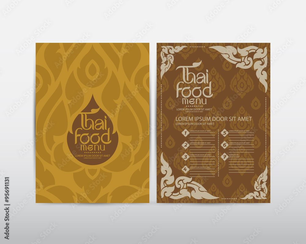 Thai Art Vector