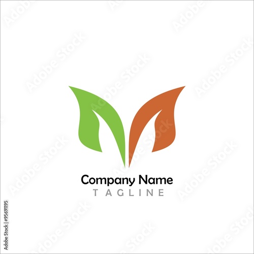 Free Download Leaf vector logo icon - GFXLoad