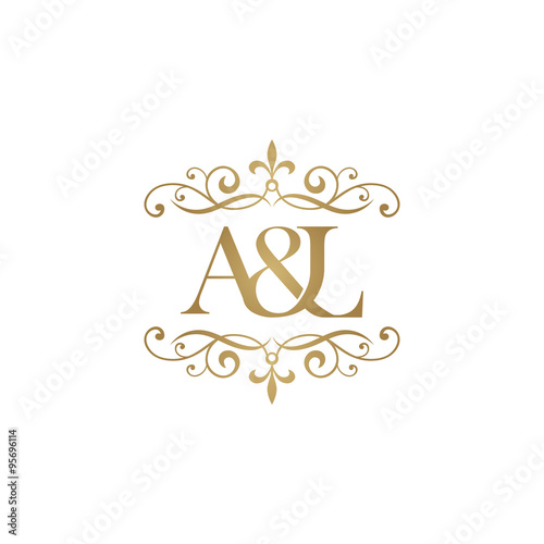 On Initial Logo Ornament Ampersand Monogram Stock Vector (Royalty Free)  337885799, o&n