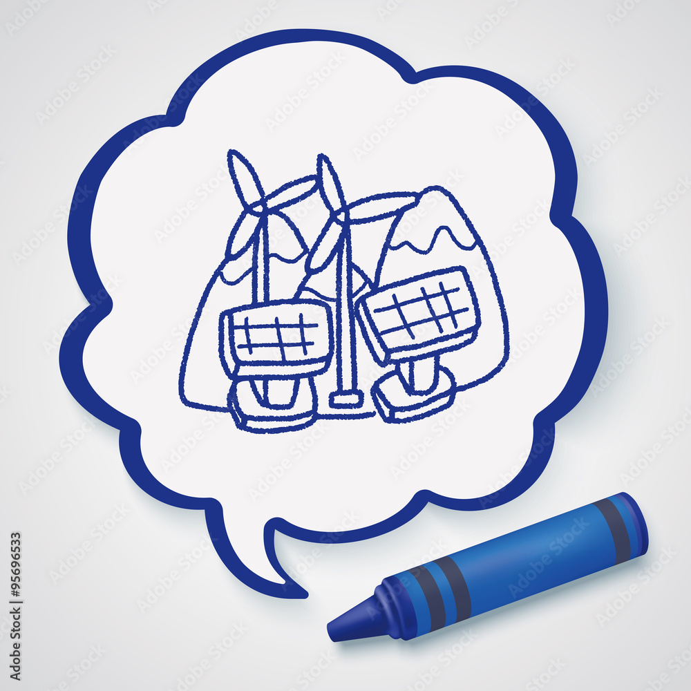 Environmental protection concept;wind energy; saving energy; ren Environmental protection concept;wind energy; saving energy; ren