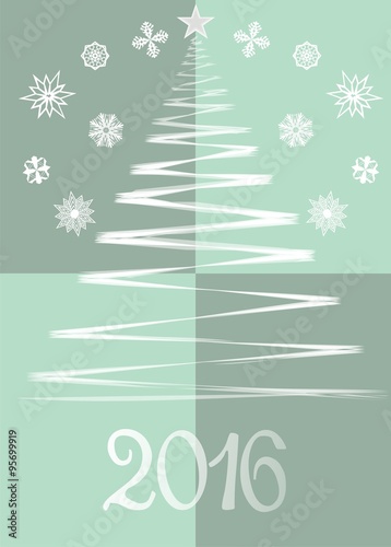 New Year card 2016