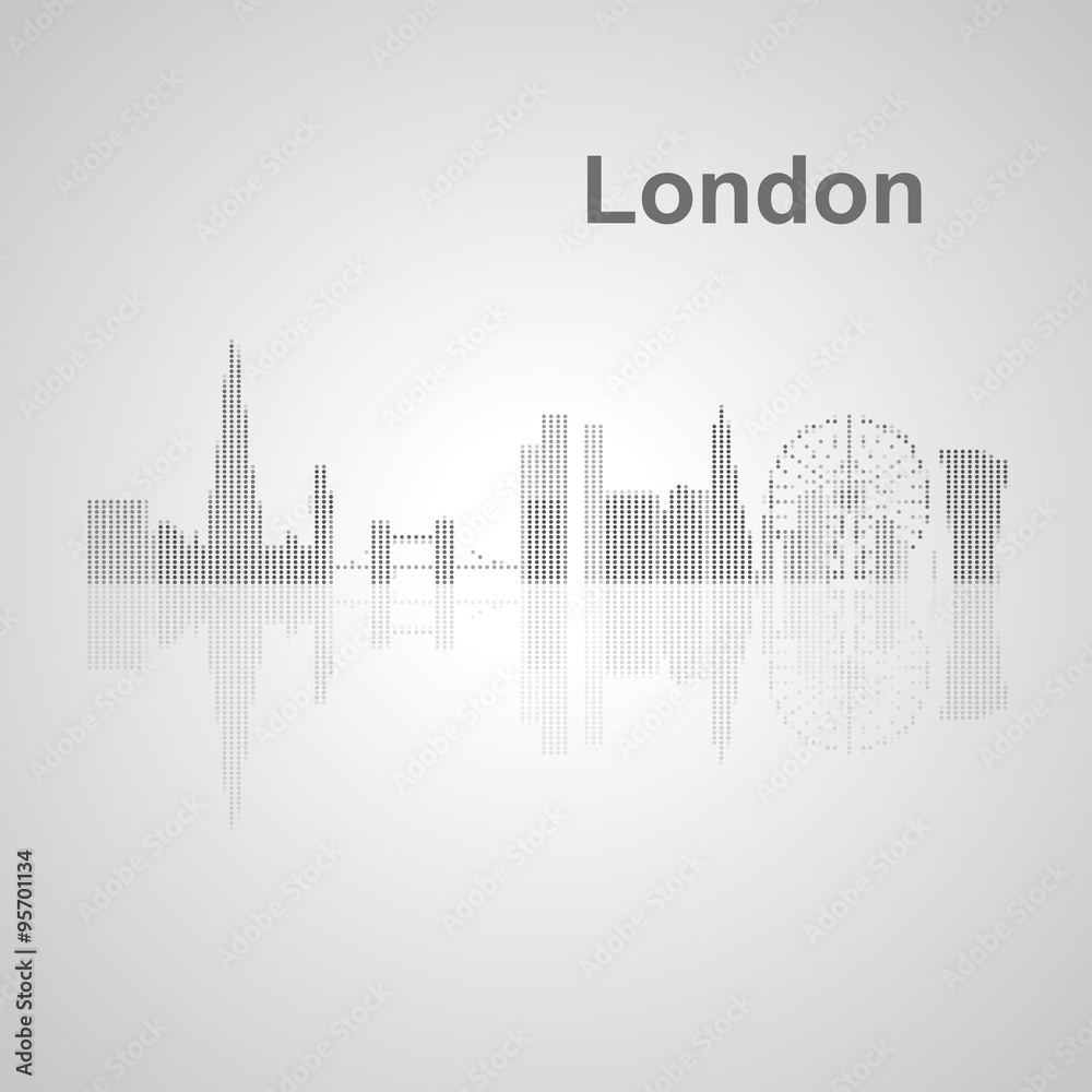 London skyline  for your design