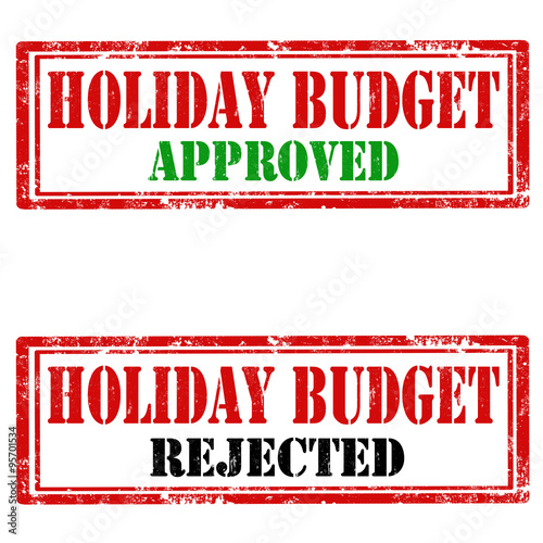 Holiday Budget-stamps