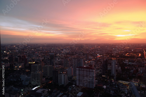 bangkok cityscape