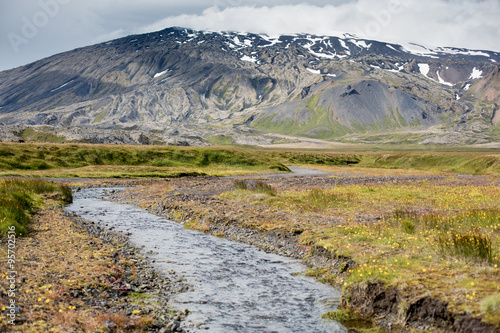 Icelandic landscape at Snaefellsnes peninsula