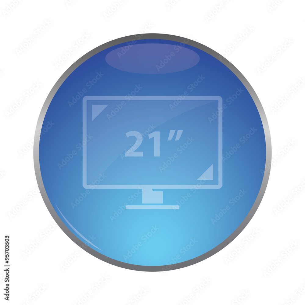 illustration of pc components icon