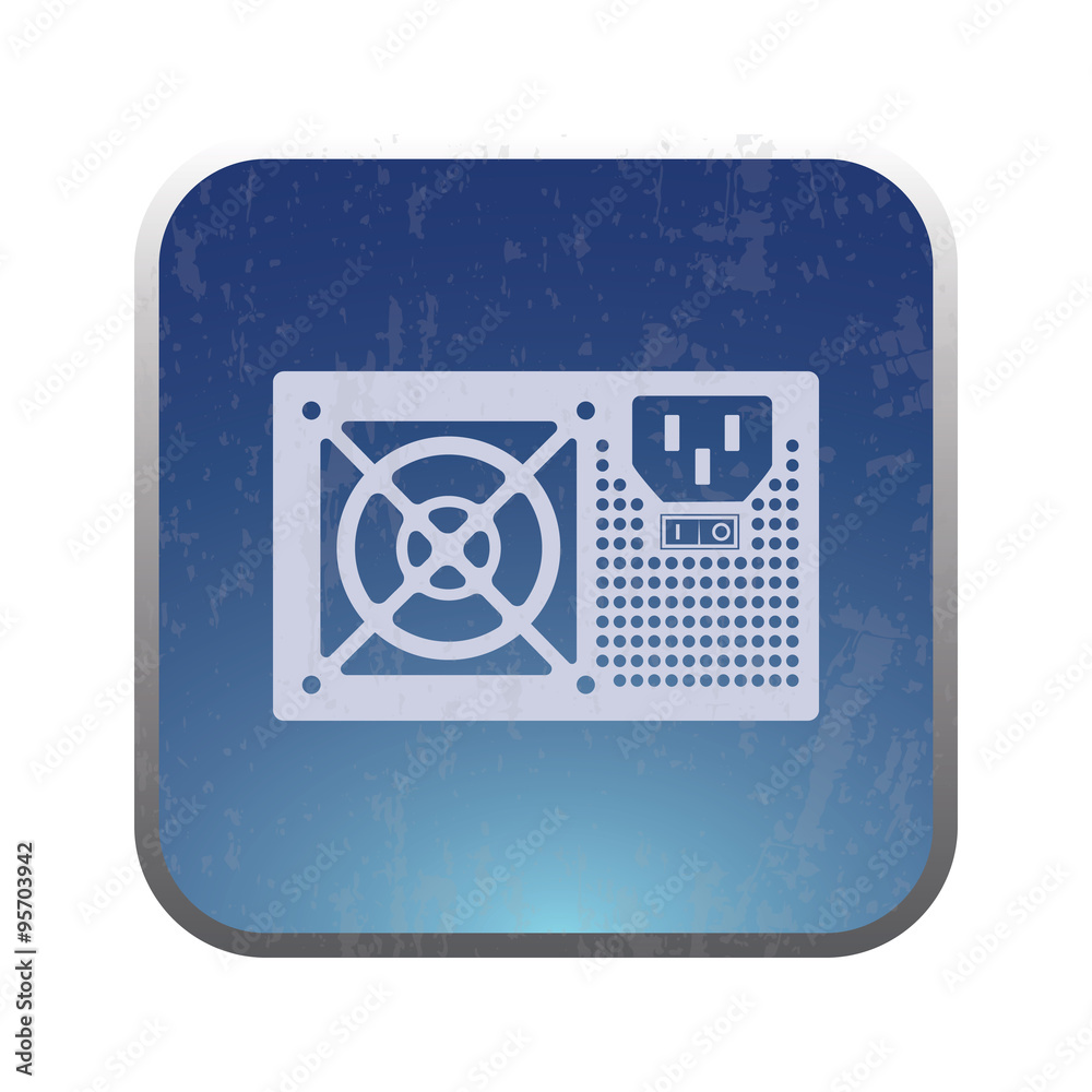 illustration of pc components icon illustration of pc components icon