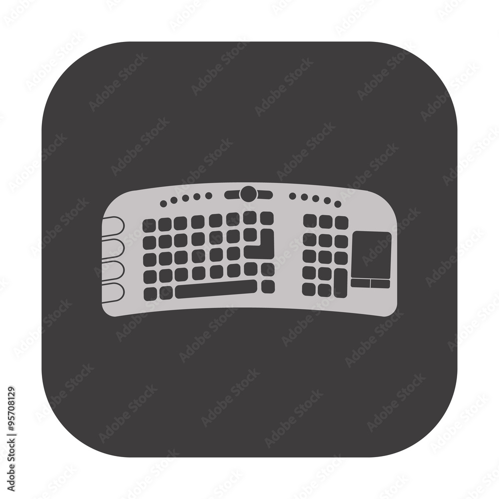 illustration of pc components icon illustration of pc components icon