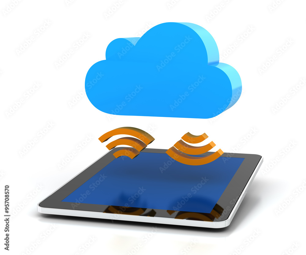 Digital tablet sycing with cloud Digital tablet sycing with cloud