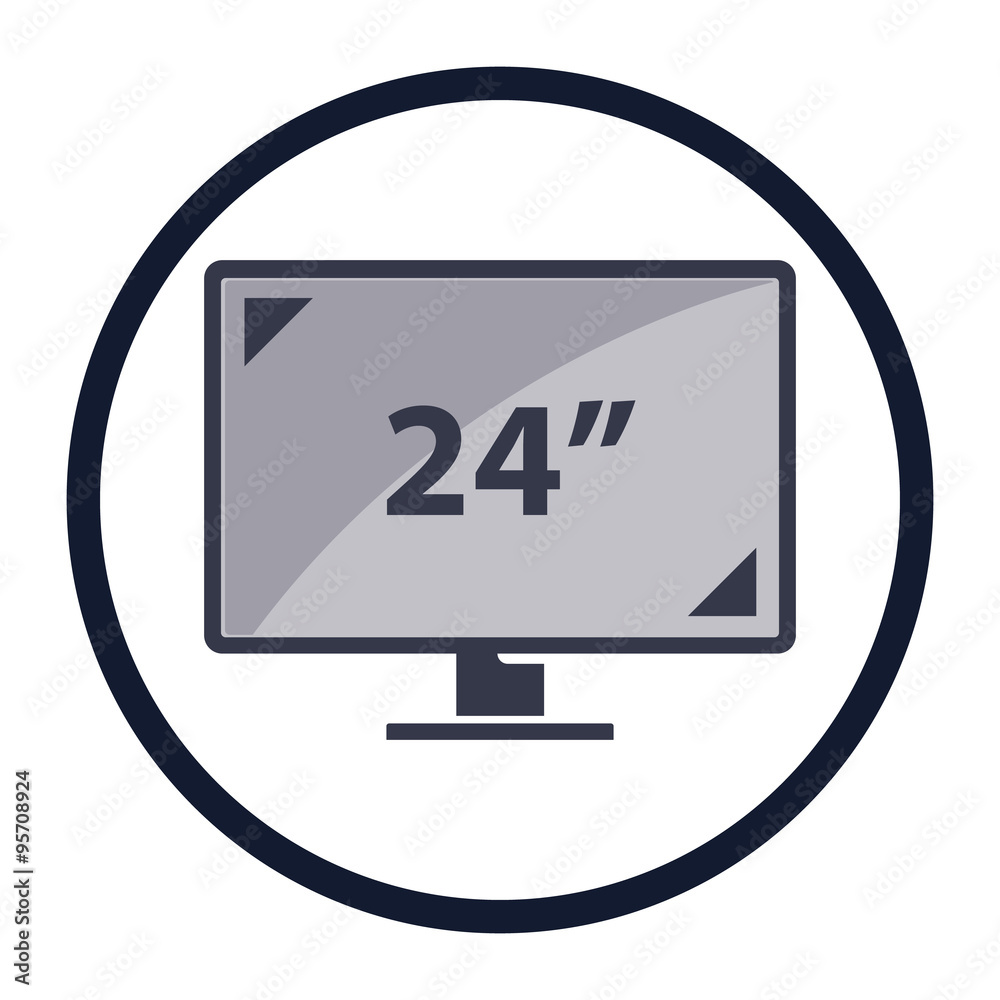 illustration of pc components icon illustration of pc components icon