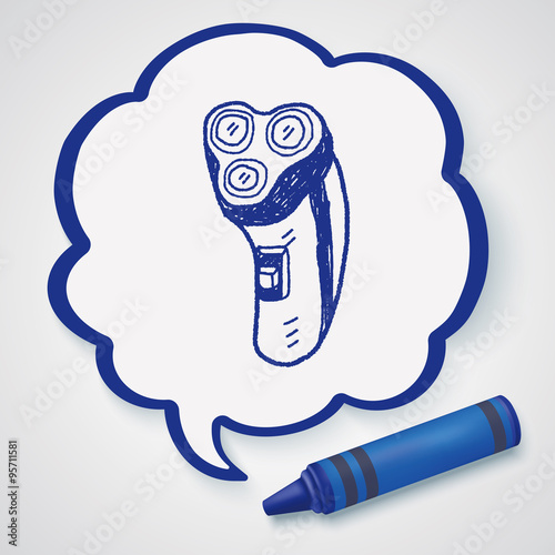 shaver doodle
