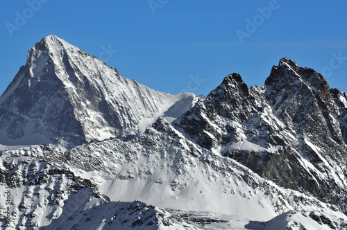 Swiss Alps: Dents Blanche and Vesuvie