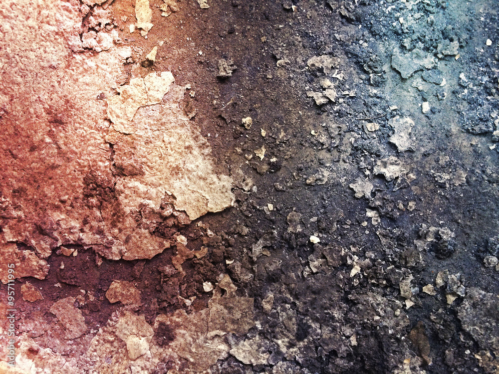 Obraz premium old wall cracked