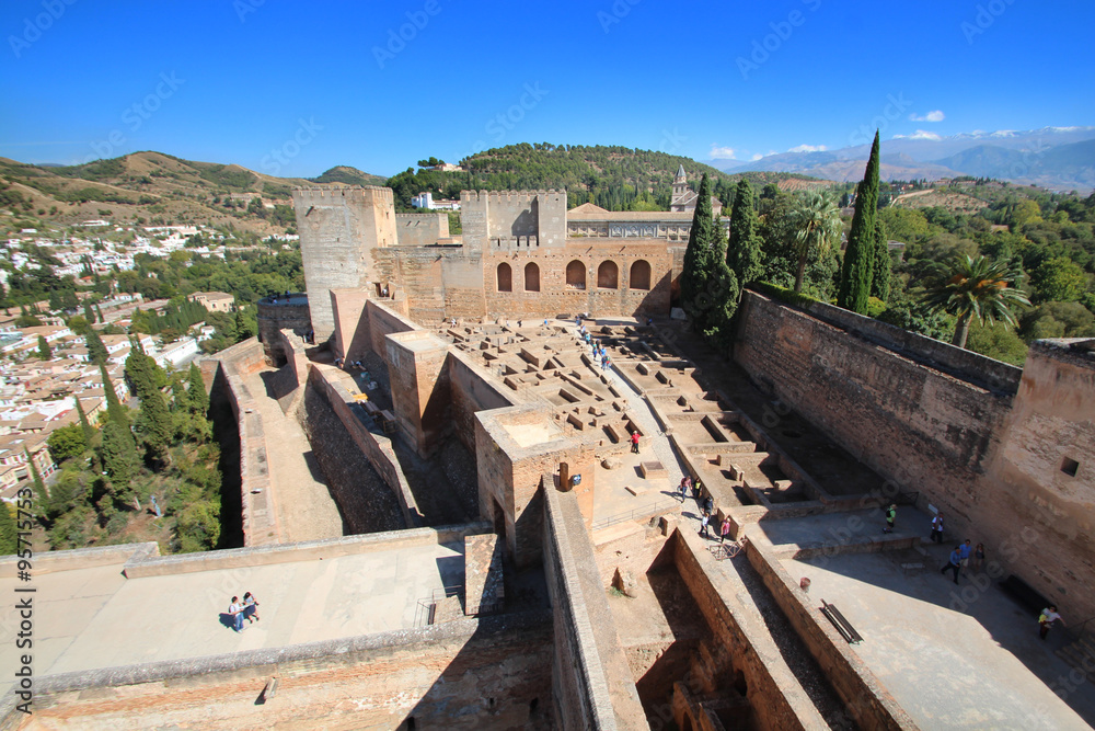 Alhambra de Grenade / Alcazaba - Espagne (Andalousie)