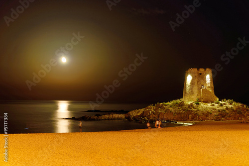 Sardinien - Torre Spagnola in Torre di Bari photo