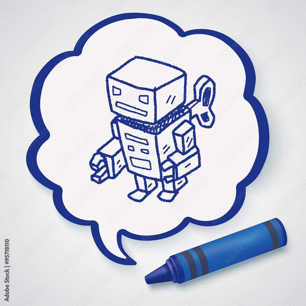 robot doodle robot doodle