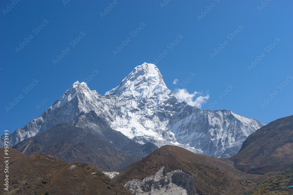 Fototapeta premium Ama Dablam mountain landscape