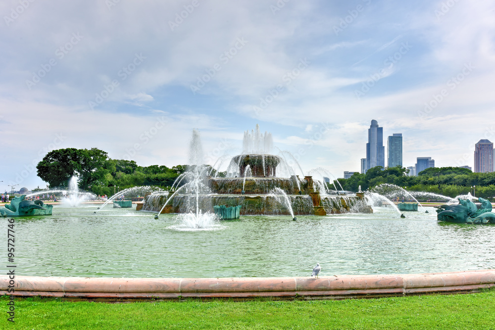 Fototapeta premium Buckingham Fountain - Chicago