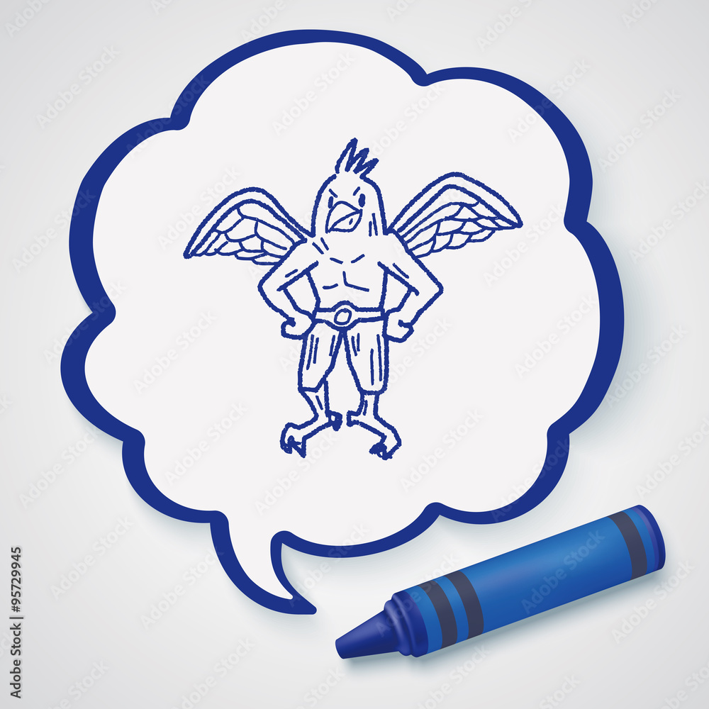 griffin doodle griffin doodle