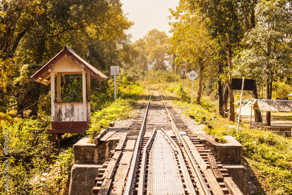 Fototapeta premium Thai railroad