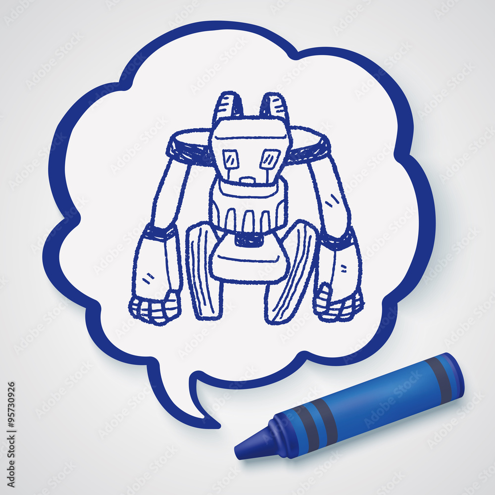 robot doodle robot doodle