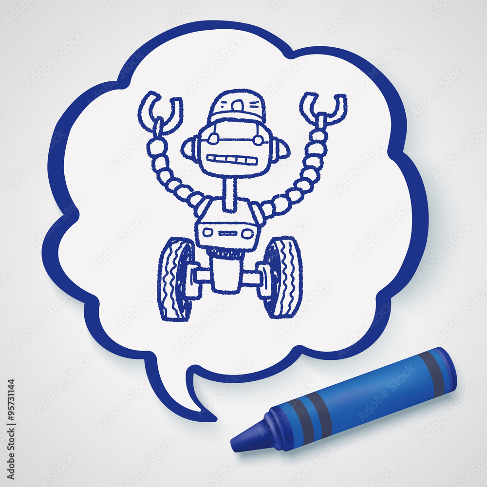 robot doodle robot doodle