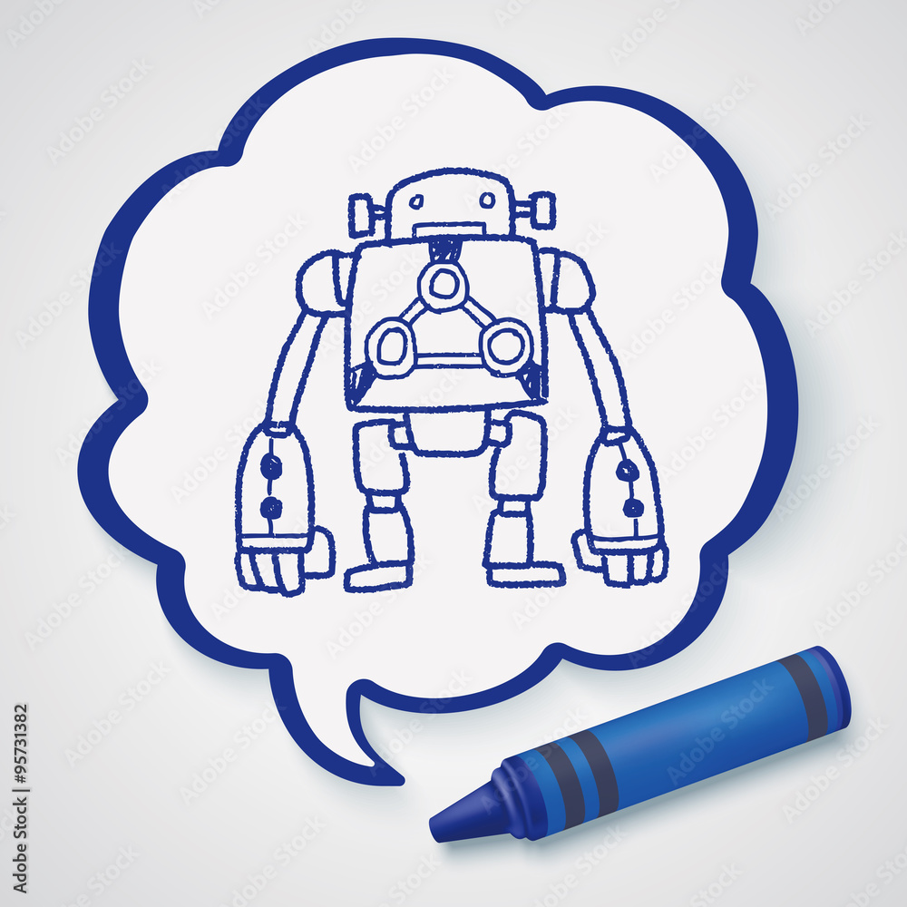 robot doodle robot doodle