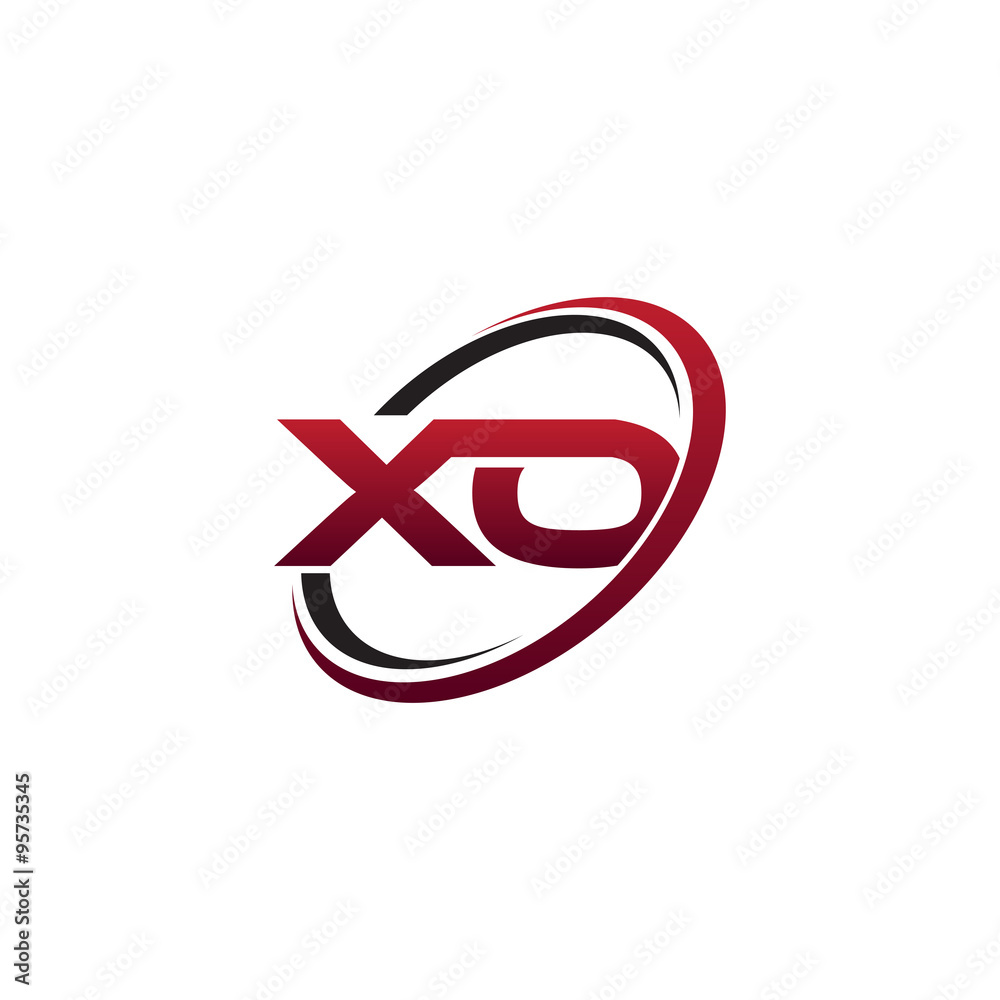 Modern Initial Logo Cirlce XO Modern Initial Logo Cirlce XO