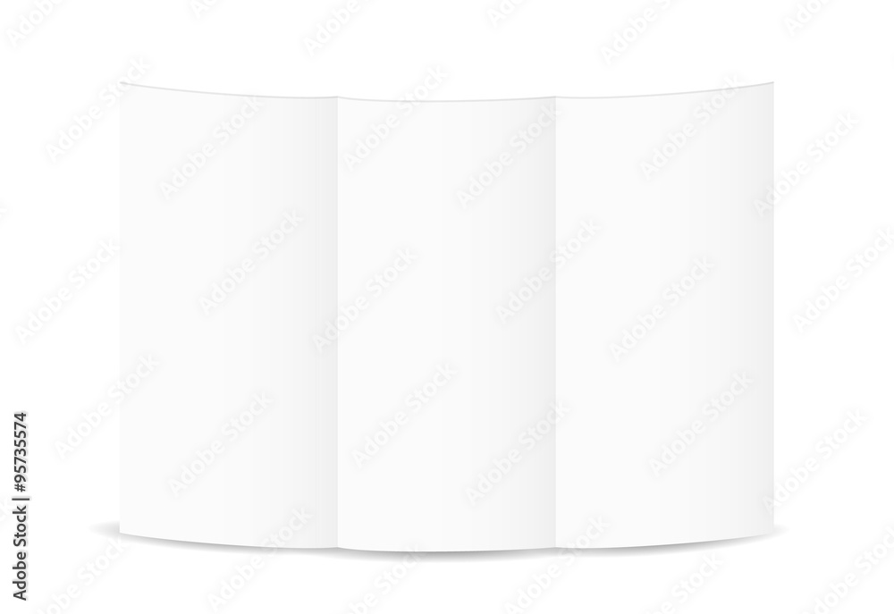 white blank folded paper white blank folded paper