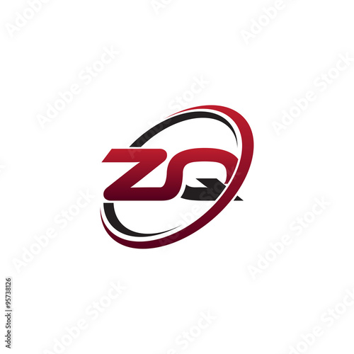Free Download Modern Initial Logo Circle ZQ - GFXLoad