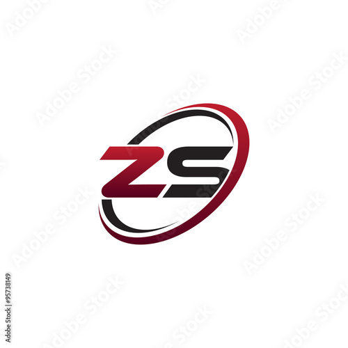 Free Download Modern Initial Logo Circle ZS - GFXLoad