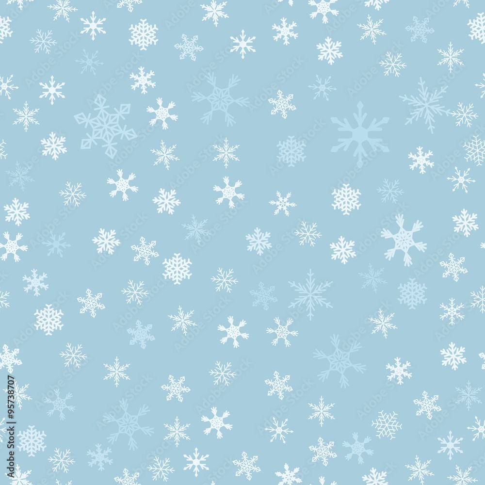 Snowflakes seamless texture Snowflakes seamless texture