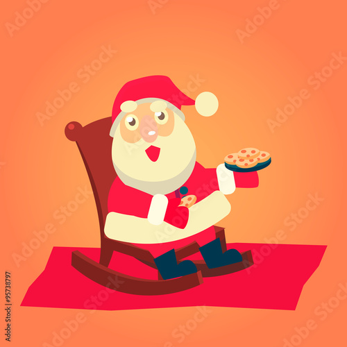 Vector Illustration of Santa Claus