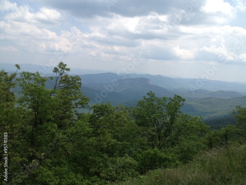 North Carolina mountain Landscape