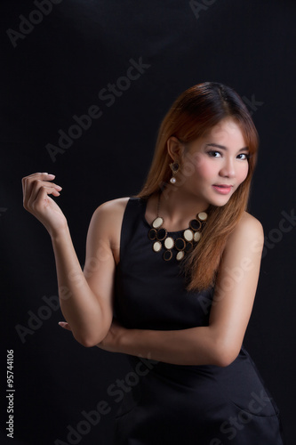 Portrait of beautiful Asian girl