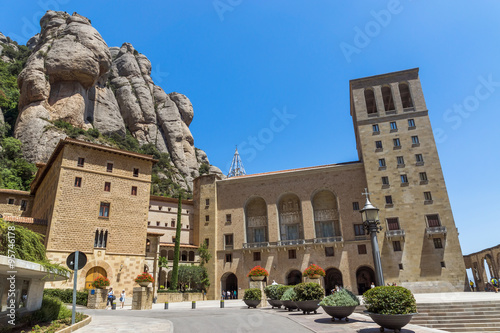 Montserrat Monastery near Barcelona