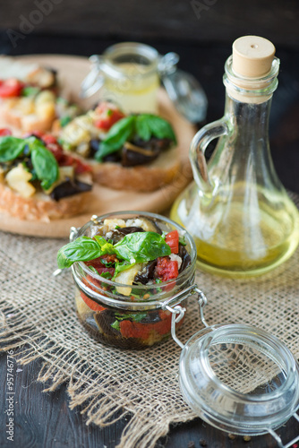 Wallpaper Mural Baked eggplant with tomatoes, garlic and paprika Torontodigital.ca