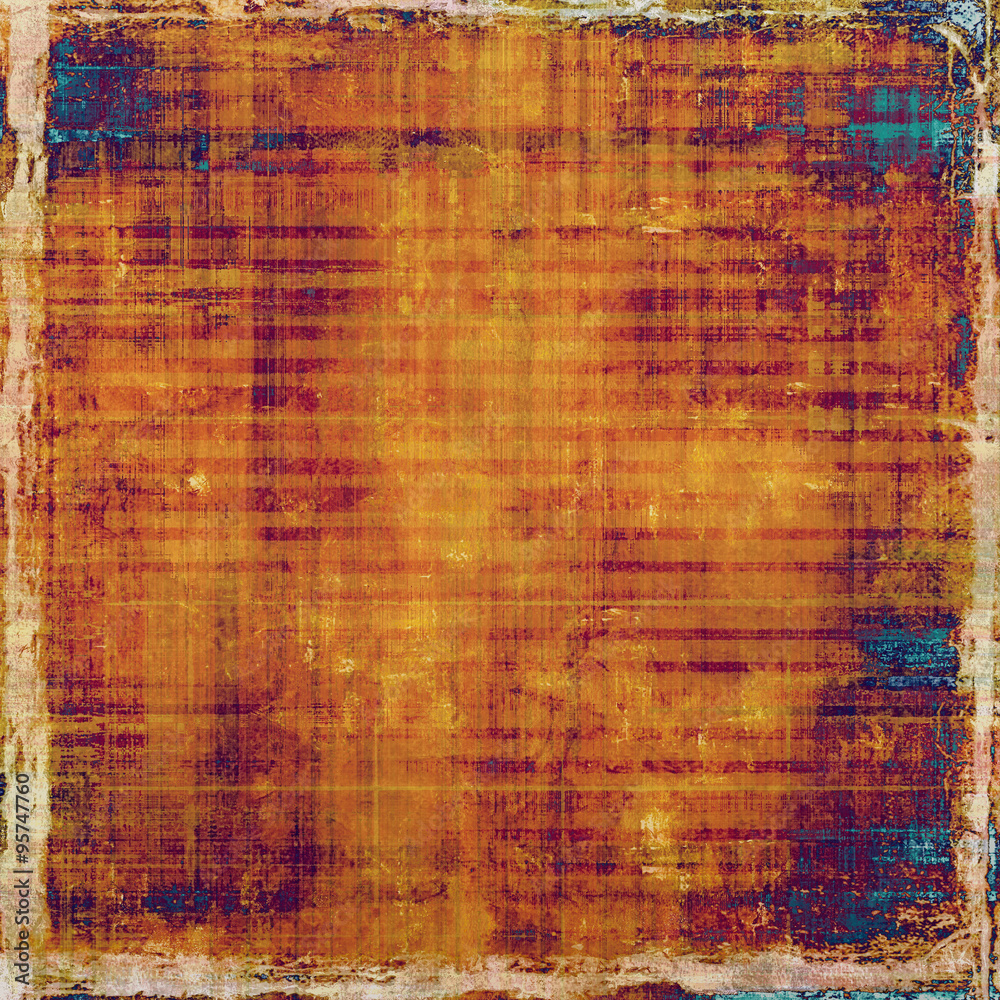 Vintage spotted textured background. With different color patterns: yellow (beige); red (orange); blue; purple (violet)