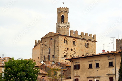 Turm in Voltera, Italien