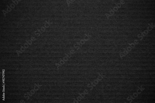 Black corrugated cardboard texture